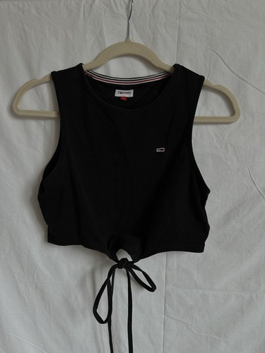 Tommy hilfiger black top - hilfiger,