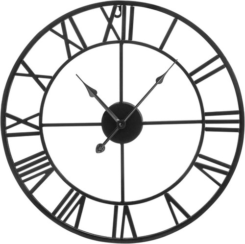 Large wall clock skeleton - wall,