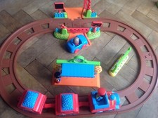 ELC Happyland Country Crossing Train set Complete with Battery operated Train