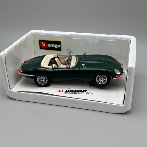 Bburago jaguar cabriolet - bburago, e