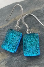 Dichroic Glass Earrings