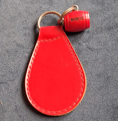 Watneys red leather - red,