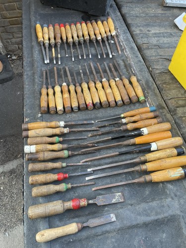 Job lot vintage wood - job, 47