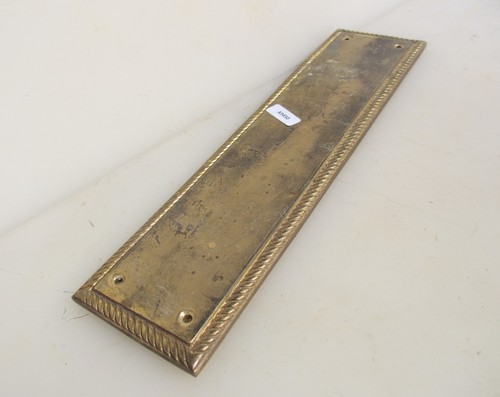 Vintage brass finger - vintage, plate