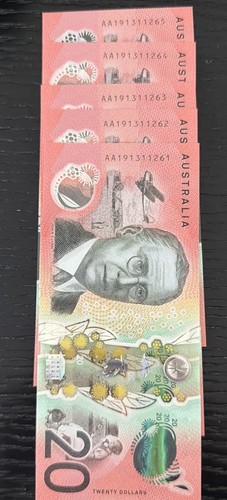 2019 notes first prefix - $20,