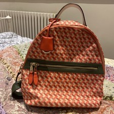 Radley geo range backpack, red
