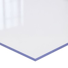 Clear Flat Acrylic Sheet PALGLAS Glass Like 2-10mm UV Resistant Displays Screens