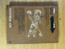 Ford Zephyr, Zodiac v4 v6 mark 4 1966-72 autobook workshop manual- 0 85147 310 5