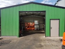 Steel Workshop - Industrial Garage - Steel Building - 7.00m x 8.00m x 3.00m Unit