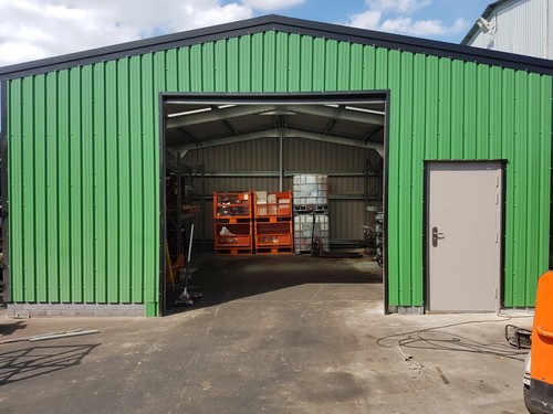 Steel framed buildings - steel,