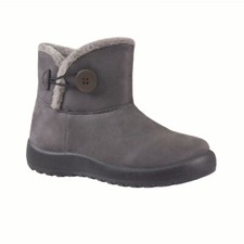 LADIES ZIP BOOTS ANKLE WARM