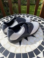 Dunlop Tour 10 Golf Shoes UK Size 6 EU 39.5 Navy White Softspike Men’s