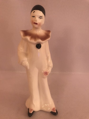 Vintage pierrot 1980s ceramic - vintage,