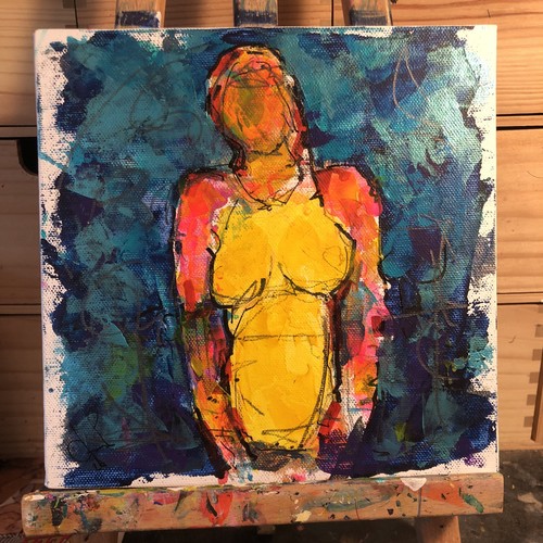 Original acrylic painting a97 - acrylic,