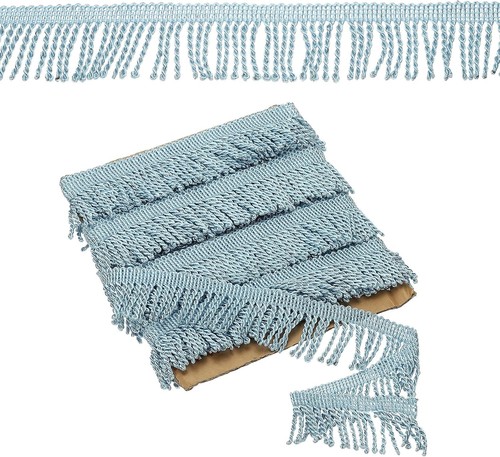 Blue bullion fringe - fringe, 10