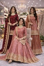 BROWNISH PINK READYMADE LONG