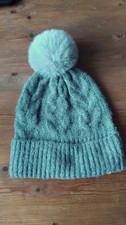 F&F Soft Cable Knit Bobble Hat