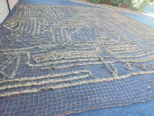 Ex British Army - WW2 Vehicle Camouflage netting, cam net. 7m x 7m