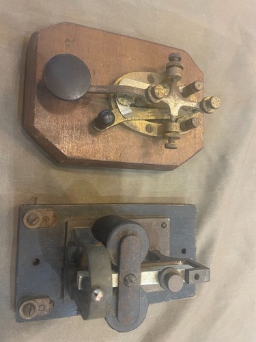Signal electric telegraph - electric, key