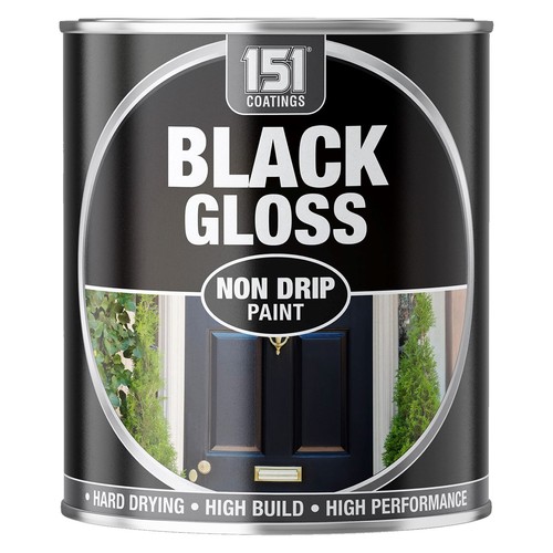 151 black gloss non drip - 151,