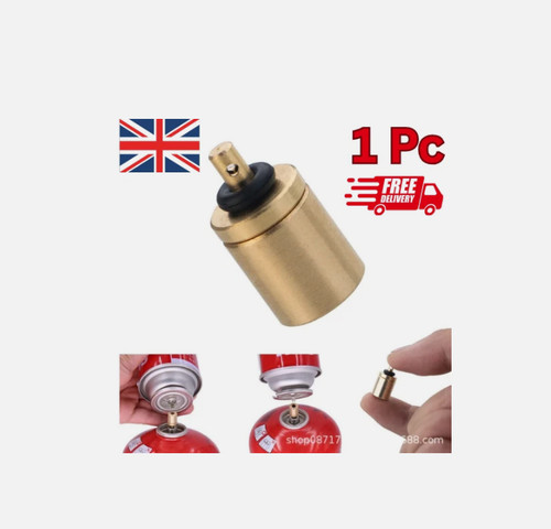 Gas refill adapter stove - gas,