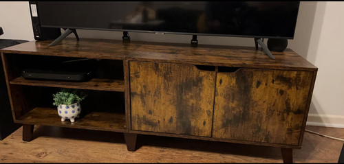 Industrial stand rustic - tv,