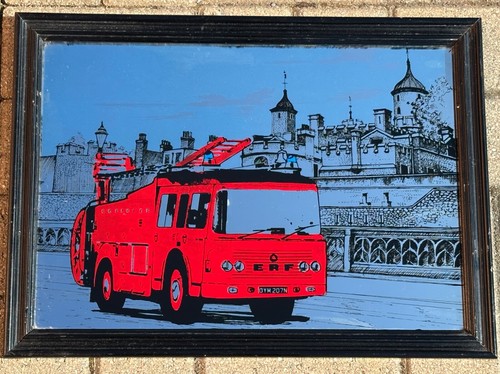 Vintage 1970 framed pub - vintage,