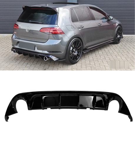 Rear diffuser valance bumper - rear,