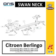 Swan Neck Towbar for Citroen