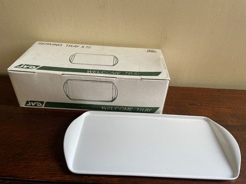 White melamine serving tray - melamine,