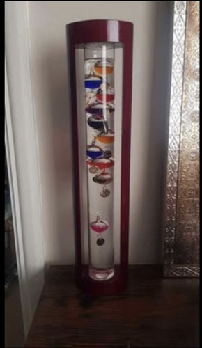 Galileo thermometer 44cm tall - galileo,