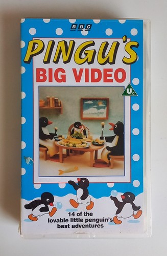 Bbc pingu big video vhs - pingu's,