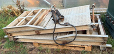 ALUMINIUM HYDRAULIC LOADING RAMPS TO SUIT BEAVERTAIL LORRY TRUCK £300.00 NO VAT