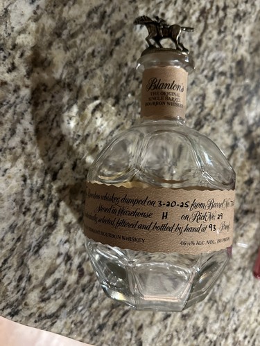 Blantons bourbon cork bottle - cork,
