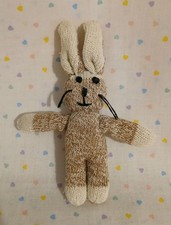 Handmade Sock Monkey Bunny