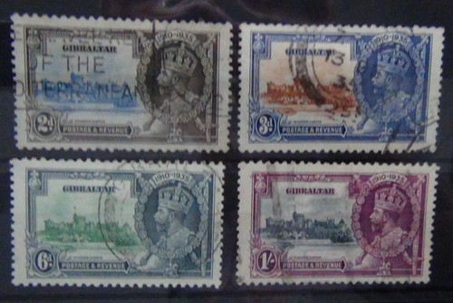 Gibraltar 1935 silver jubilee - gibraltar,