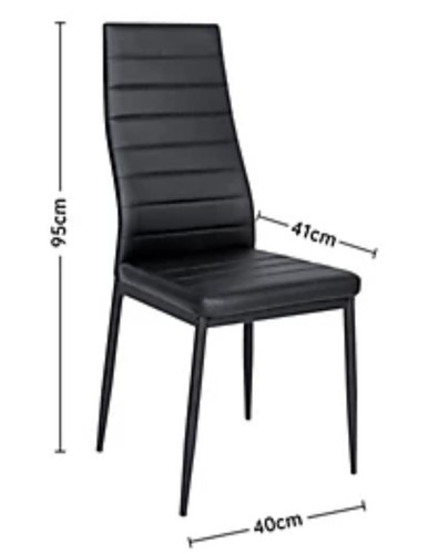 Dining chair set with six - dining,