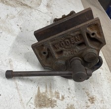 Vintage Antique Woden 189.B No1 Quick Release woodworkers vice 7” jaws