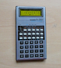 Casio fx-2500 Scientific Calculator. Working Vintage. Collectable.