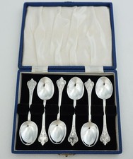 Cased Silver Lace Back With