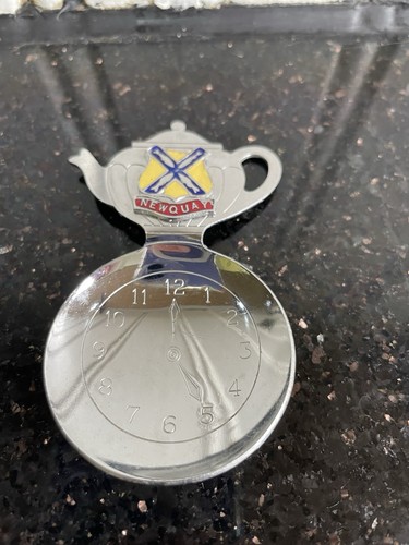 Vintage tea caddy - tea, spoon