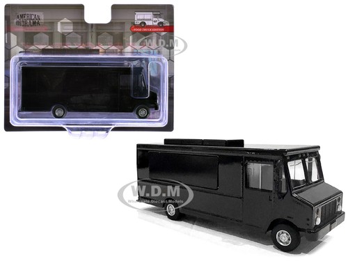 Food truck plain black 64 - food, 1/64