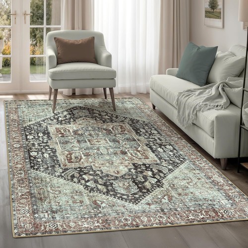 Artyrugs machine washable rug - machine,