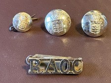 The Royal Army Ordnance Corps RAOC Badge & Buttons