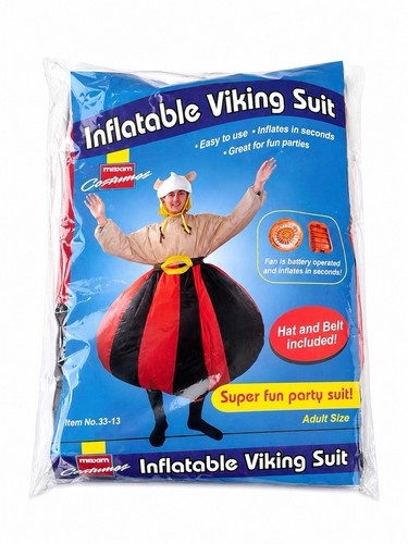 Inflatable viking costume - inflatable,