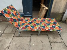 Vintage Retro Sun Lounger