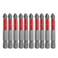 10 Screwdriver Head Bits 50mm
