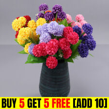 Artificial Silk Fake Flowers Bunch Bouquet Wedding Home Party Indoor Decor UK