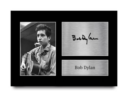 Bob dylan signed pre printed - bob,