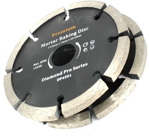 Mortar raking discs 115mm - discs,